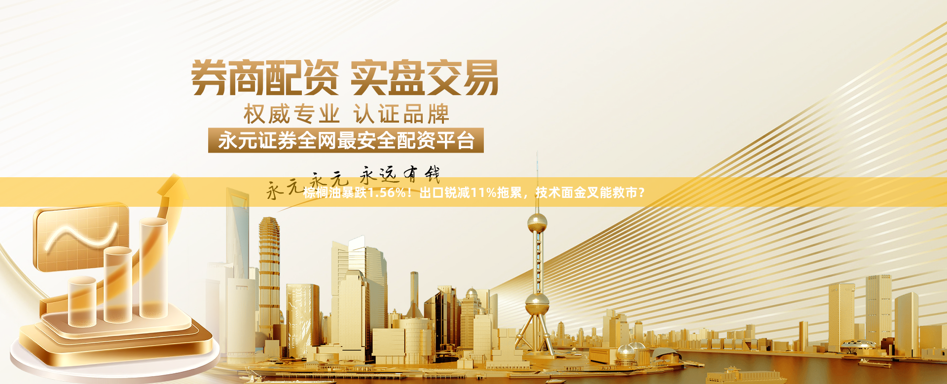 棕榈油暴跌1.56%！出口锐减11%拖累，技术面金叉能救市？